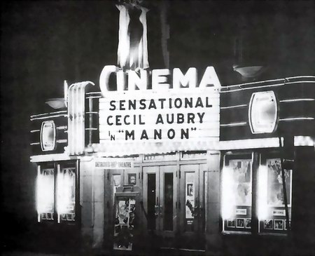 Gem Theatre - Vintage Shot Of Gem